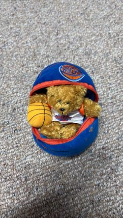 NY Knicks ball teddy bear