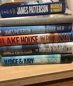 James Patterson Book Lot
