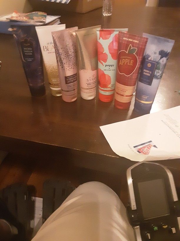 Brand New BATH And Body Body Creams