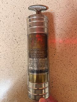 Antique fire extinguisher