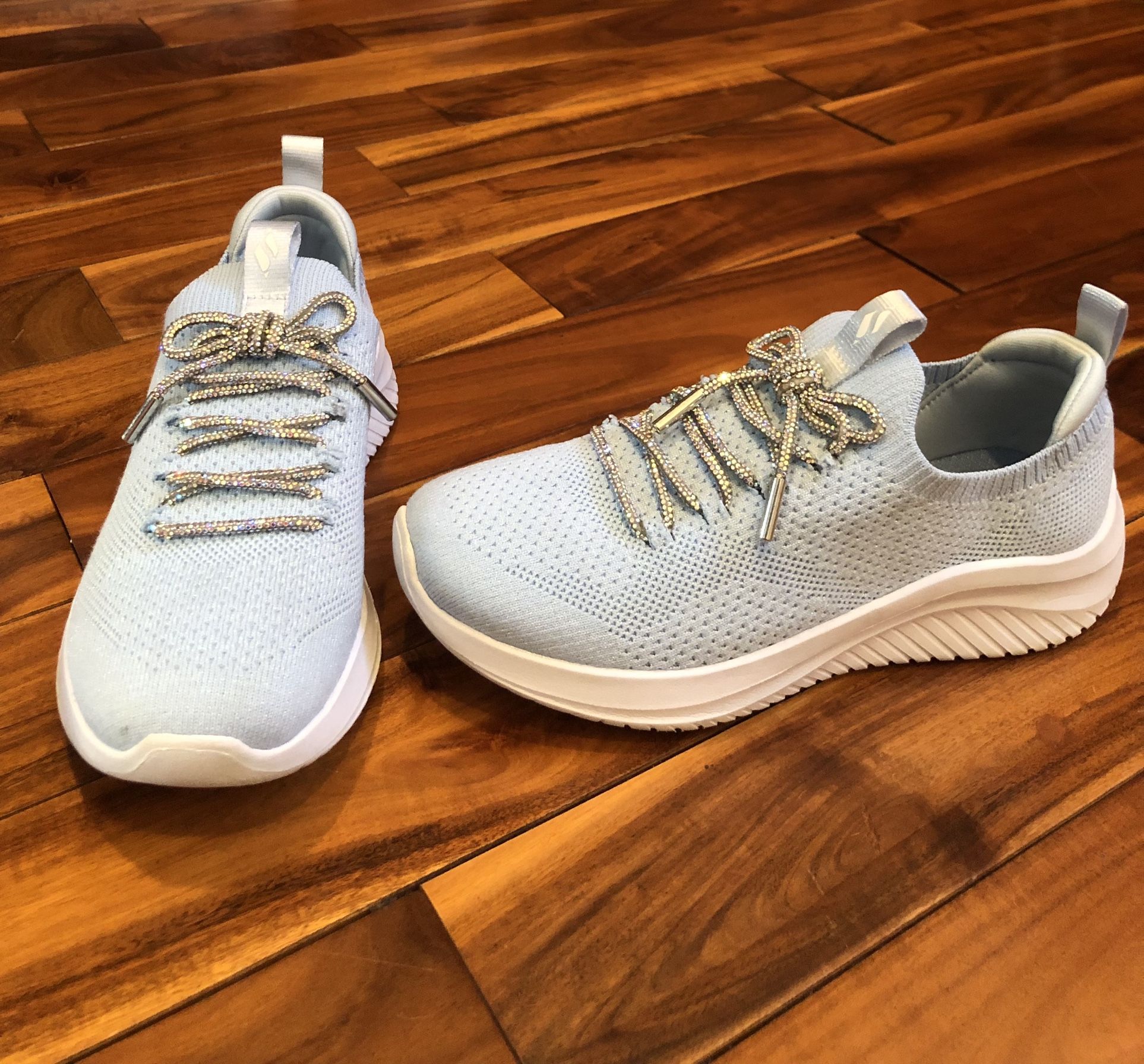 Girls Blinged Out Skechers Size 2 1/2