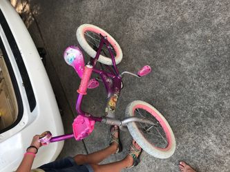 Girls princess bike