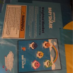 Baby Shark Weighted Blanket