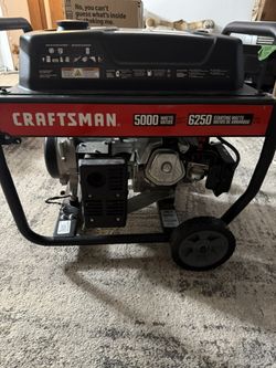 Craftsman Generator 5000 Watt 