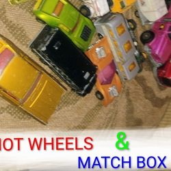 Vintage Collectible Matchbox And Hot Wheel Cars 