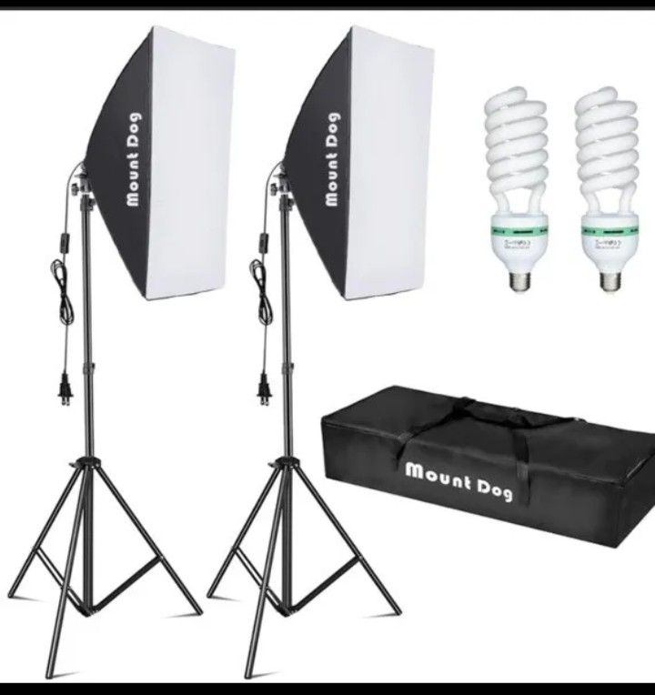 MountDog Soft box 20"x28" Professional Photography Light Box