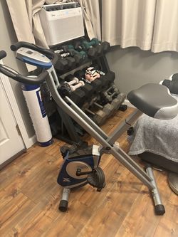 XTERRA Fitness Folding Exercise Bike, 225 LB Weight Capacity