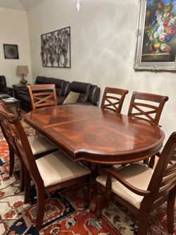 Dining Table  with 6 chairs