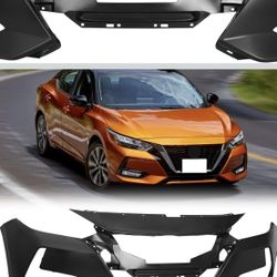 2020 Nissan Sentra SV New Primed Front Bumper 