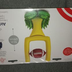 Football Party Supplies Kit - Goal Post Balloon Set for Football Birthday,Tailgate Celebrations & Decorations