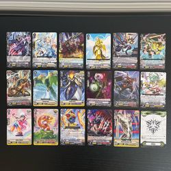 Bushiroad Cardfight Vanguard Card Lot Of 18