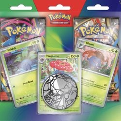 2 Pack Enhanced Blisters (Oddish,Gloom, Vioplume)