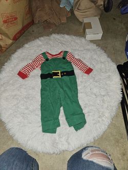 Babies 3-6 Month Elf Pjs 