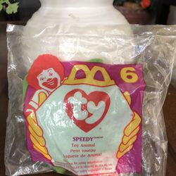 Mc Donald’s Teenie Beanie Babies Speedy