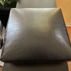 Foot Rest In Espresso 12x12 Inches 