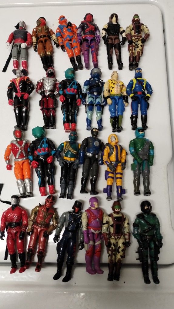 Gi joes for sale - vintage lot