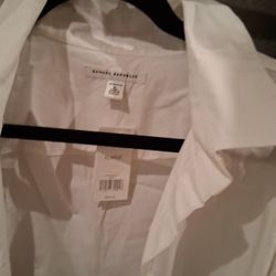 BANANA REPUBLIC white cotton shirt 