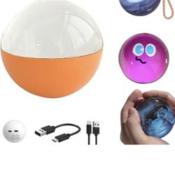 Memory Sphere Lamp, Memory Sphere Lamp Video, 3D Crystal Ball with Digital Display, 2.7inch Crystal Ball with Electronic Display, for Couples Friends 