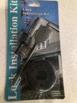Lock installation kit