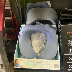 Travel Neck Pillow With  Cooling Technology Memory Foam