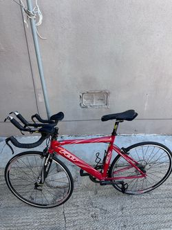 Felt S32 Triathlon/Time Trial Bike - Aluminum Aero Road Bike Red