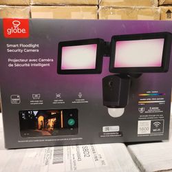 Globe Smart Floodlight Security Camera New Sealed Black 