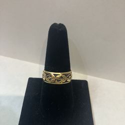 14k Gold Ring #109255-3 MJ
