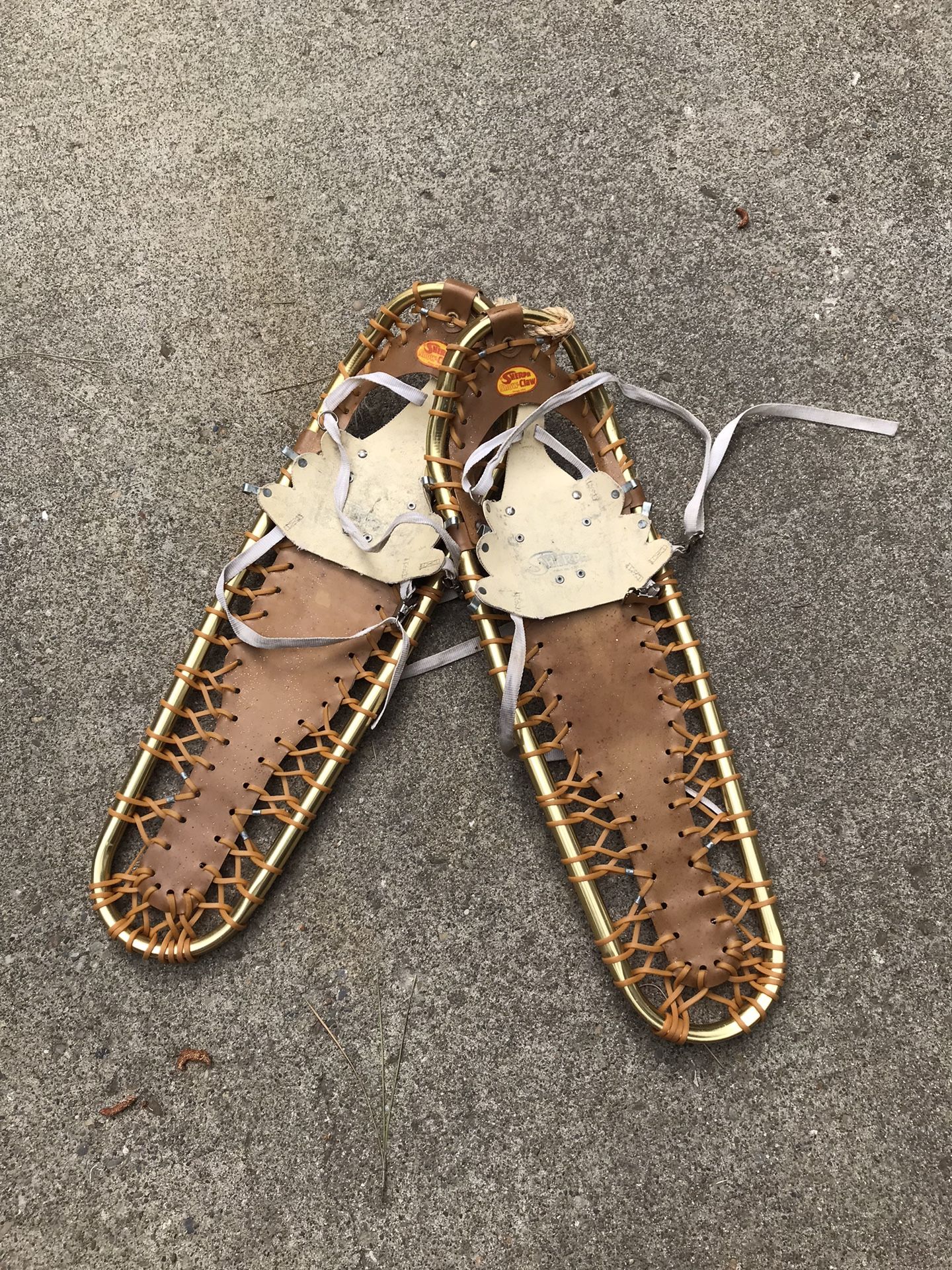 Vintage Sherpa Snow Claw Shoes Snowshoes