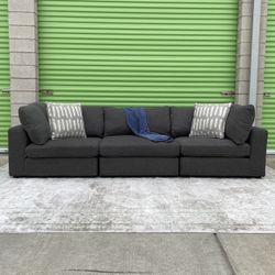 *Free Delivery* Gray Cloud Modular Couch Sofa 