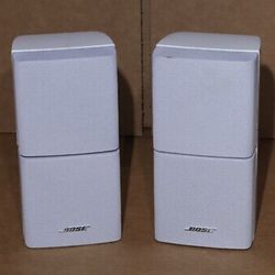 BOSE Double Cube Speakers White Pair