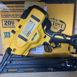 DEWALT 20V MAX XR Lithium-Ion Cordless 15-Gauge Angled Finish Nailer (Tool  Only) for Sale in Bakersfield, CA - OfferUp