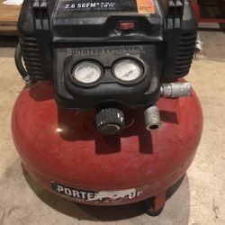  Porter cable air compressor 150 PSI 
