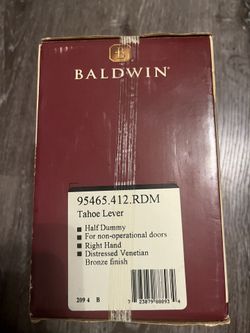 Baldwin 95465 Tahoe Lever