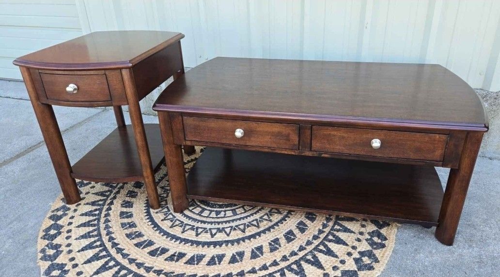 Bassett Coffee Table & End Table