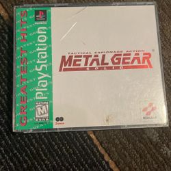 Metal Gear Solid 1 PS1