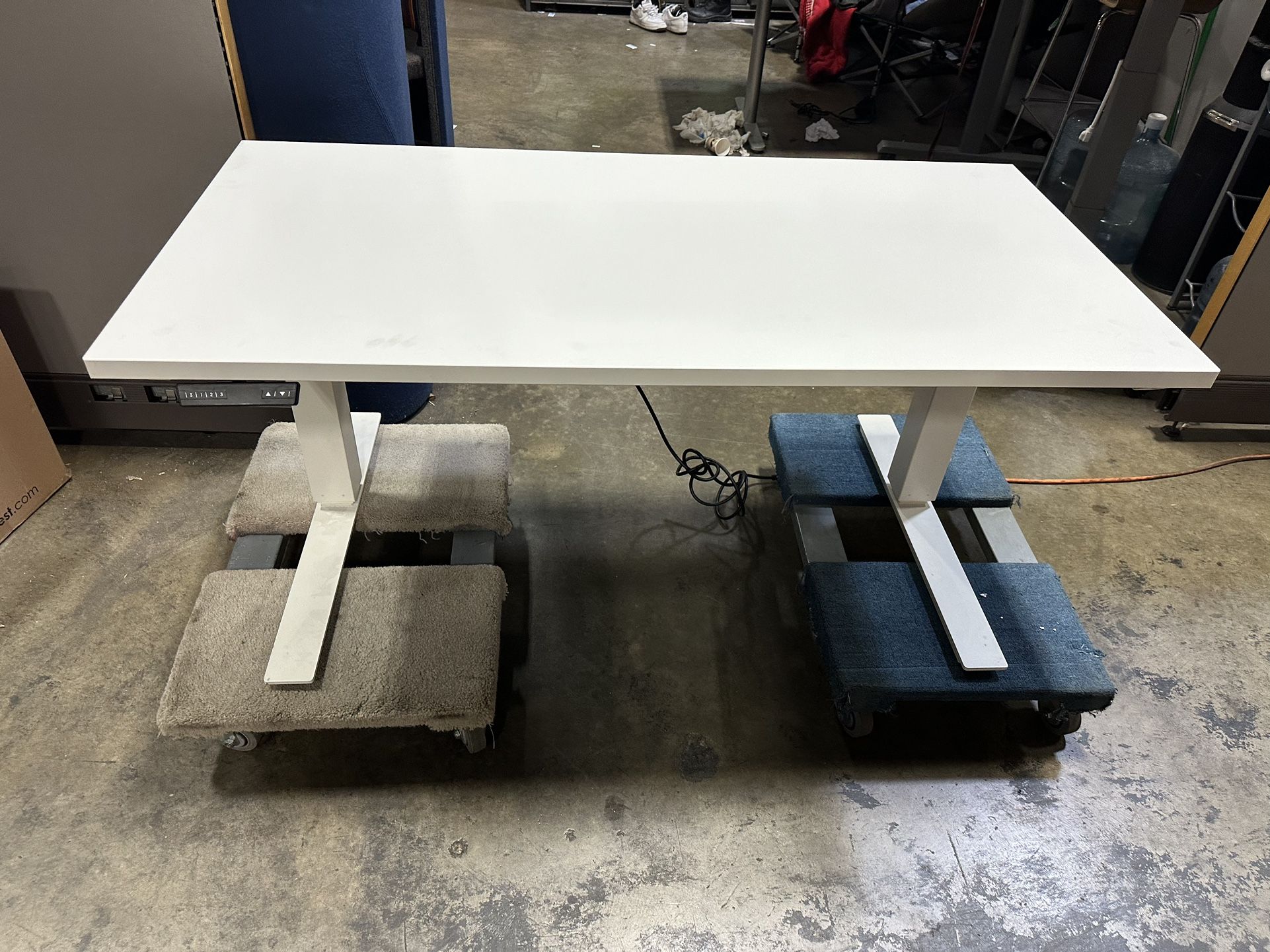 60x30 Haworth Hop Standing Desk! We Have Other Sizes Available! We Also Have Herman Miller Chairs And Monitor Arms Available!