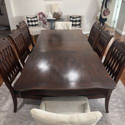 Dining Table 8 Chairs