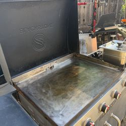 blackstone range top combo with deep fryer