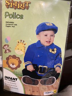 Baby cop costume