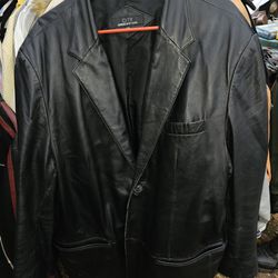 City Jones New York Leather Jacket.  Size 44R.  Make Offer