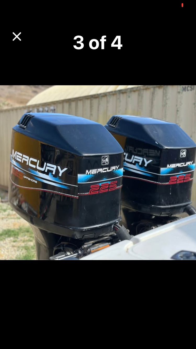1997 225 Mercury EFI outboards