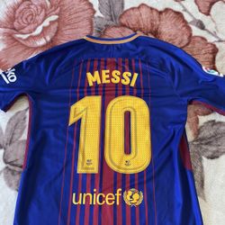 Messi 2017 Fc Barcelona Home Jersey