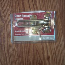 Door Security Lock Brass Finish