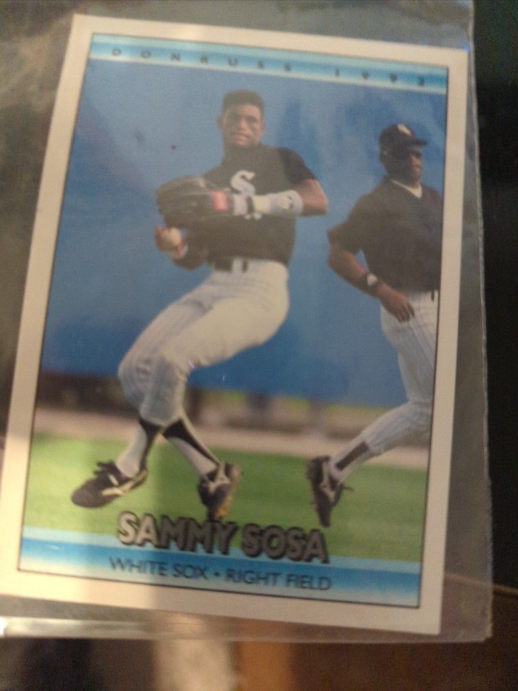 Sammy Sosa 1992 Donruss #740 Chicago White Sox card
