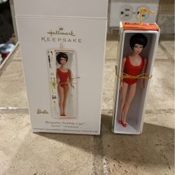 2011 Hallmark Keepsake ~Brunette Bubble Cut~ Barbie Ornament~ BNIB