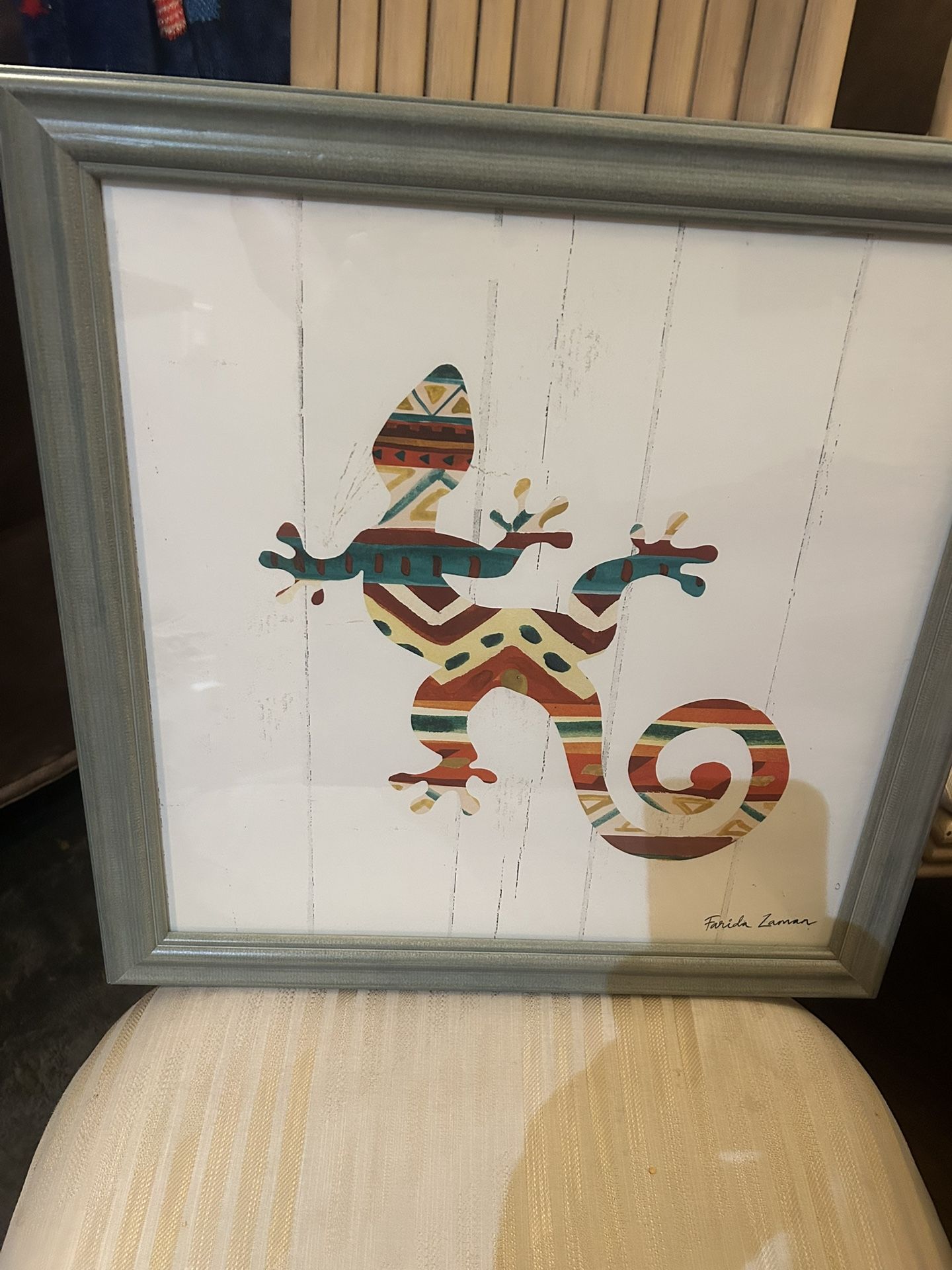 Southwestern gecko print