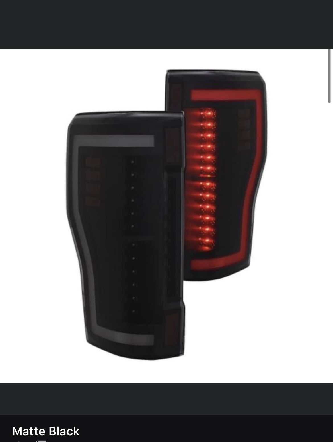 Anzo Black/smoke Tail Light for Ford F150/(contact info removed) and Up 