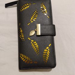 Golden Leaf Wallet