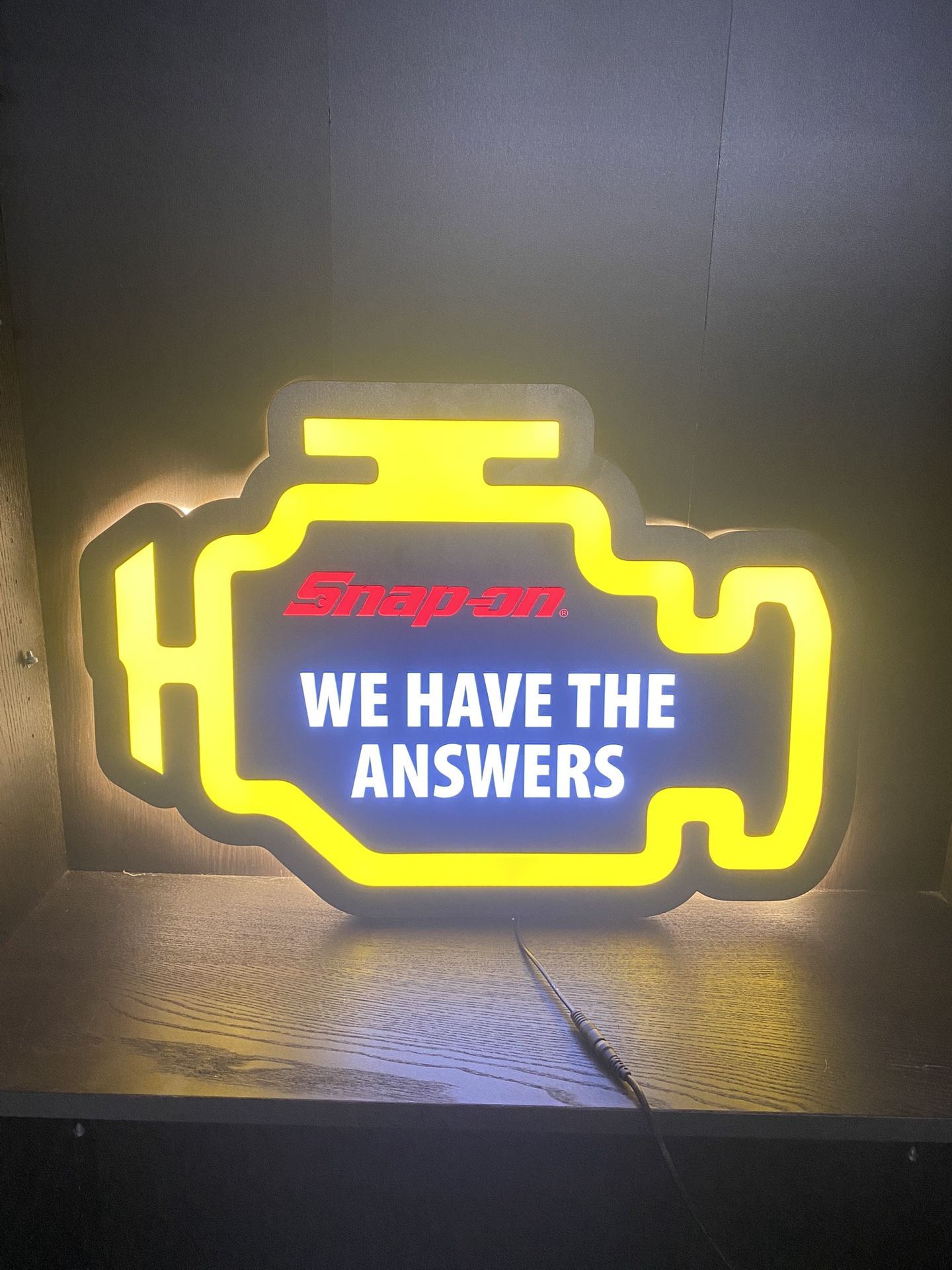 Snap On Garage Sign
