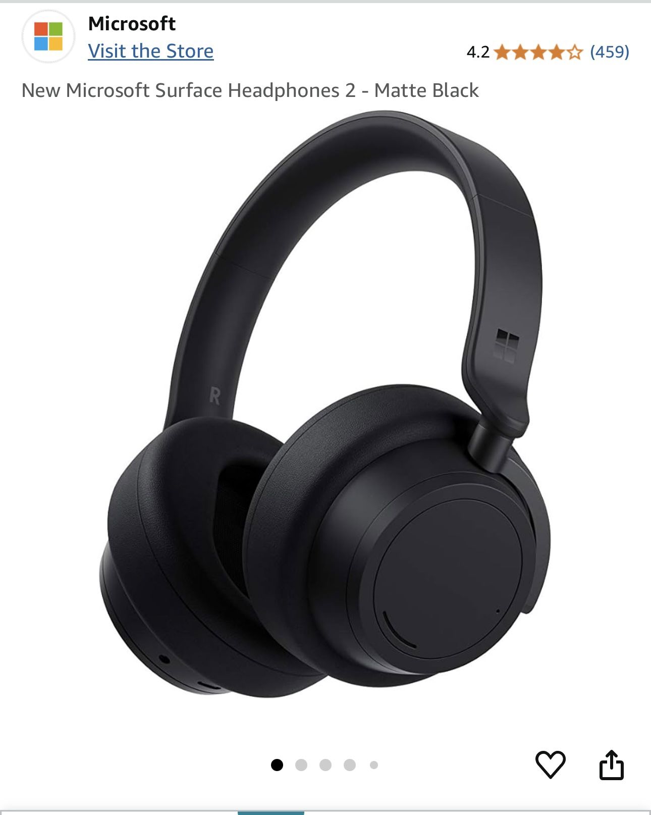 Microsoft Surface Headphones 2 - Matte Black